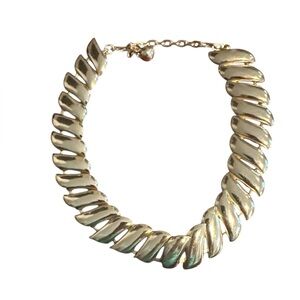 Vintage signed Marino Gold Necklace